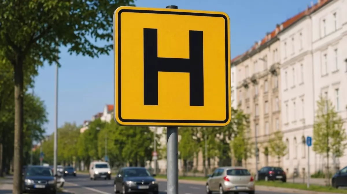 Ce înseamnă, de fapt, semnul galben cu litera „H” din Marea Britanie. Nu indică un spital